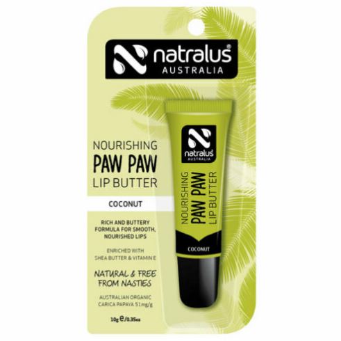 Natralus Essential Paw Paw Lip Butter Coconut 10g